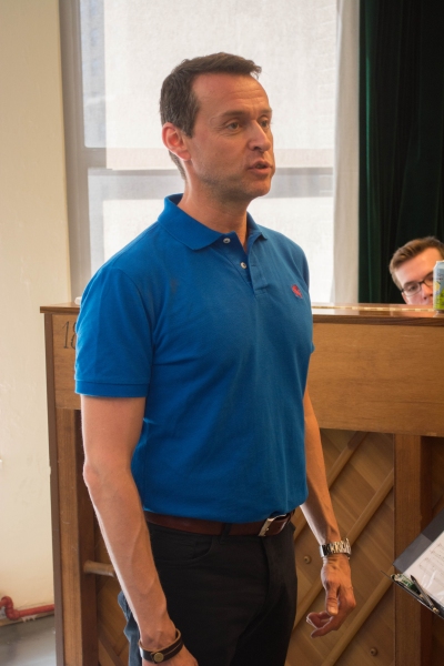 Photo Flash: Andrew Lippa, Kristin Chenoweth and More in Rehearsal for I AM HARVEY MILK Image