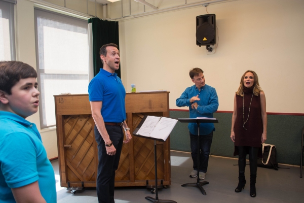 Photo Flash: Andrew Lippa, Kristin Chenoweth and More in Rehearsal for I AM HARVEY MILK Image