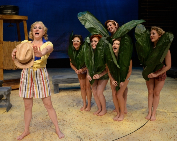 Haley Swindal (Nellie Forbush), Laura Yen Solito, Ashley Lanyon, Maria Logan, Sarah E Photo