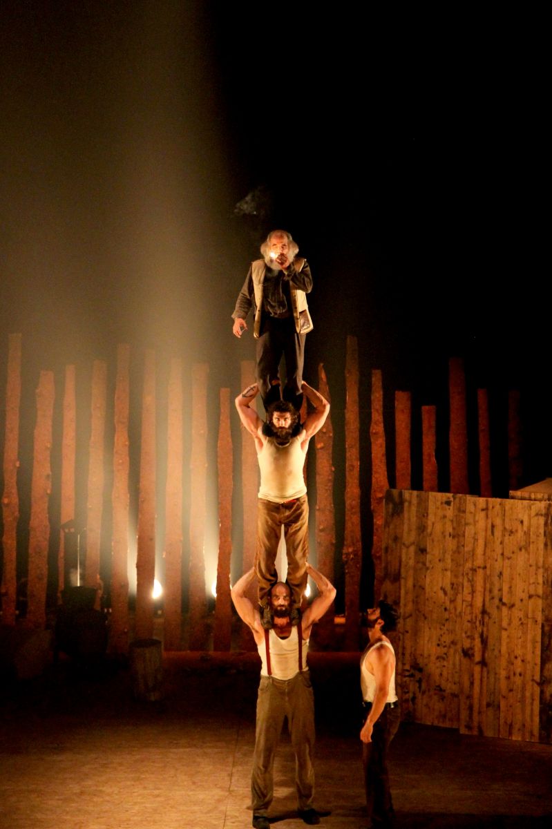 Photo Flash: Sneak Peek at Cirque Alfonse's TIMBER!, Coming to NYU Skirball 