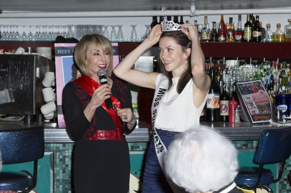 Photo Coverage: ON THE TOWN's Megan Fairchild Crowned Honorary Miss Subways at Ellen's Stardust Diner Image