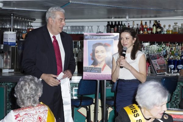 Photo Coverage: ON THE TOWN's Megan Fairchild Crowned Honorary Miss Subways at Ellen's Stardust Diner  Image