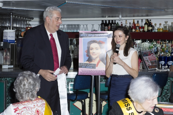 Photo Coverage: ON THE TOWN's Megan Fairchild Crowned Honorary Miss Subways at Ellen's Stardust Diner Image