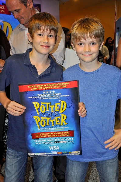 Photo Coverage: POTTED POTTER's Third Opening Night In Manila  Image