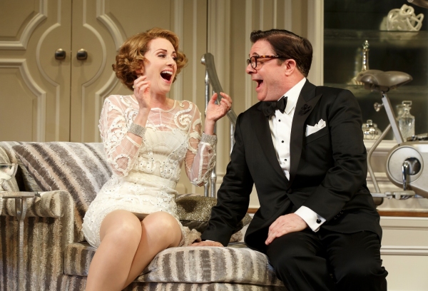 Photo Flash: First Look at IT'S ONLY A PLAY on Broadway with Broderick, Lane, Channing, Mullally & More!  Image