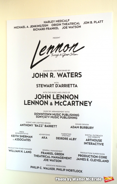 Photo Coverage: Meet the Company of LENNON: THROUGH A GLASS ONION Image