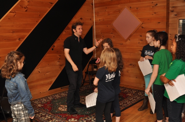 Exclusive Photo Coverage: MATILDA Cast Gets Christmassy for Carols For A Cure!  Image