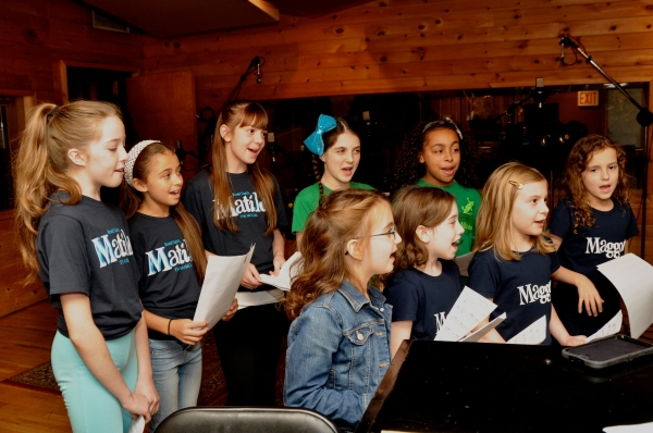 Exclusive Photo Coverage: MATILDA Cast Gets Christmassy for Carols For A Cure!  Image