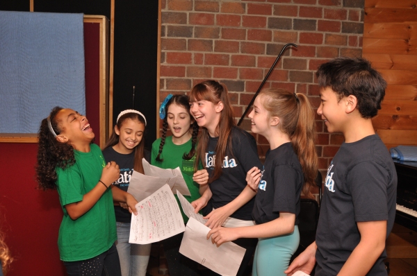 Exclusive Photo Coverage: MATILDA Cast Gets Christmassy for Carols For A Cure!  Image