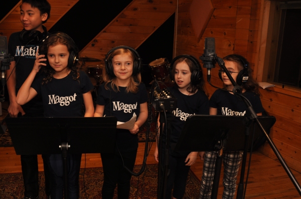 Exclusive Photo Coverage: MATILDA Cast Gets Christmassy for Carols For A Cure!  Image