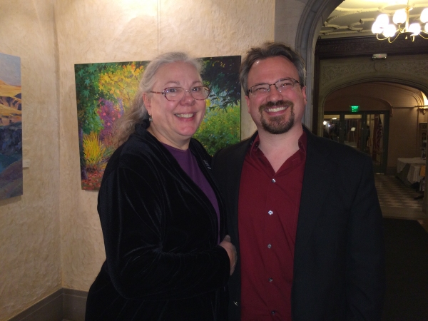 Photo Flash: Inside Opening Night of THE GRAVEDIGGER at First Folio Theatre Image