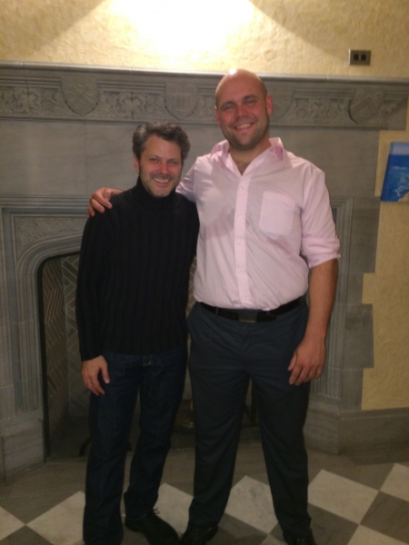 Photo Flash: Inside Opening Night of THE GRAVEDIGGER at First Folio Theatre Image