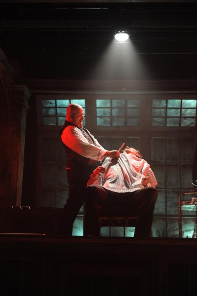 Photo Flash: First Look at David Girolmo, Rebecca Finnegan and More in Porchlight's SWEENEY TODD 