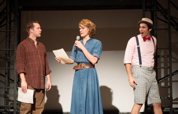 Matt Tallman (as Oliver), Andrew Betz (as Celia), Sean Close (as Touchstone) Photo