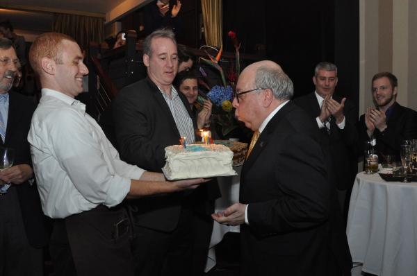 Photo Coverage: John Kander, James Rado & More Celebrate Abe Jacob Image