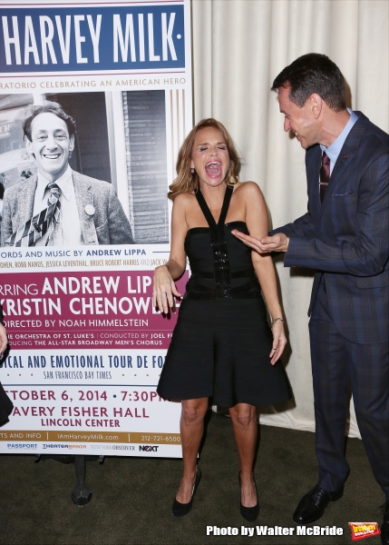 Photo Coverage: Inside the I AM HARVEY MILK After Party with Andrew Lippa, Kristin Chenoweth & Company! 