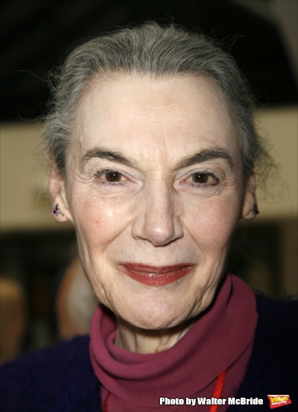 Marian Seldes Attending the Official Drama Desk Cocktail Reception honoring this year Photo