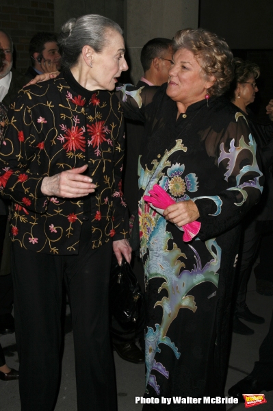 Marian Seldes & Tyne Daly attending the Opening Night performance for the New Broadwa Photo