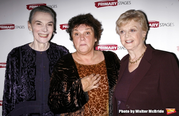Marian Seldes, Tyne Daly and Angela Lansbury attending the Primary Stages 22nd Annive Photo
