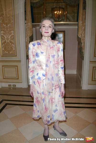 Marian Seldes Attending the Signature Theatre Company Honors Event at the Essex House Photo