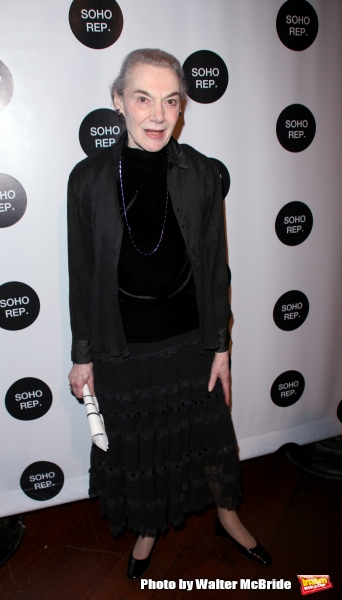 Marian Seldes attending The SOHO Rep Spring Gala at the PARK in New York City. May 4, Photo