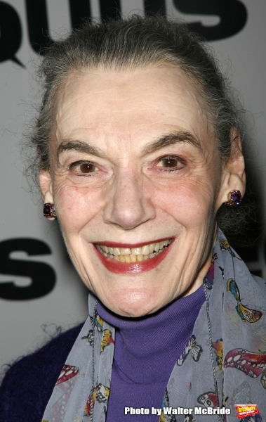 Marian Seldes arriving for the Opening Night Performance of EQUUS at the Broadhurst T Photo