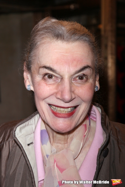 Marian Seldes attending the Opening Night Performance for  ''La Bete'' at The Music B Photo