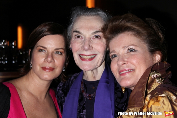 Marcia Gay Harden, Marian Seldes and Kate Mulgrew attending the Vineyard Theatre Gala Photo