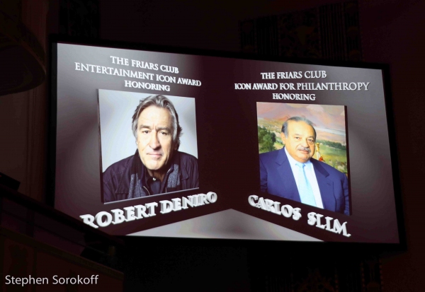 Photo Coverage: Robert De Niro and Carlos Slim Honored at Friars Foundation Gala Image