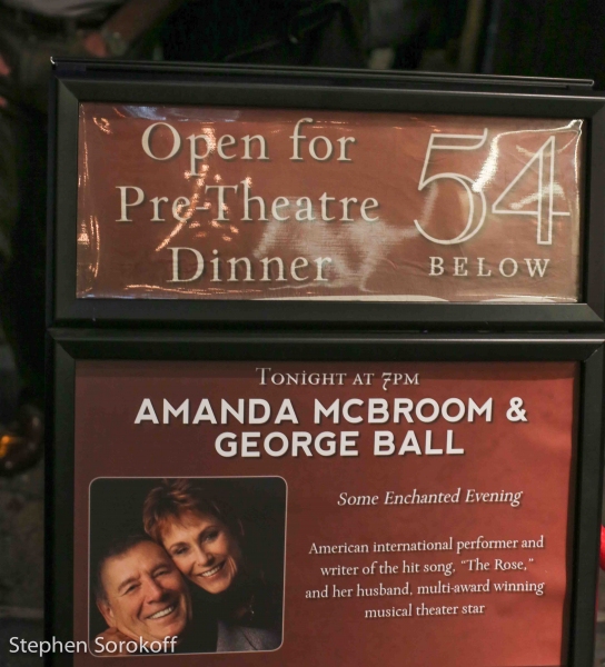 Photo Coverage: Amanda McBroom & George Ball Bring SOME ENCHANTED EVENING to 54 Below 