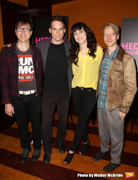 Stephen Trask, Michael C. Hall, Lena Hall and  John Cameron Mitchell  Photo