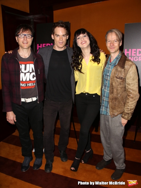 Stephen Trask, Michael C. Hall, Lena Hall and  John Cameron Mitchell  Photo