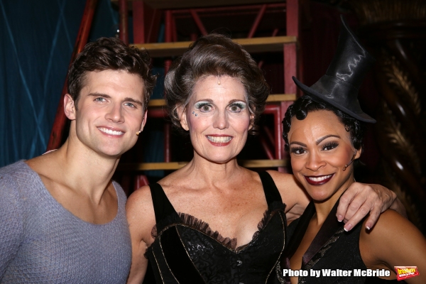 Kyle Dean Massey, Lucie Arnaz and Carly Hughes Photo