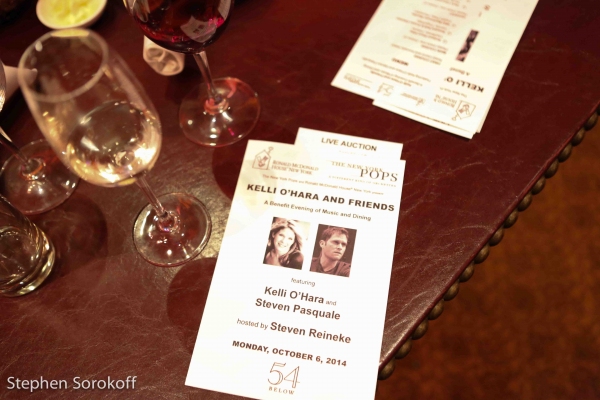 Photo Coverage: Kelli O'Hara & Steven Pasquale Headline New York Pops Benefit at 54 Below 