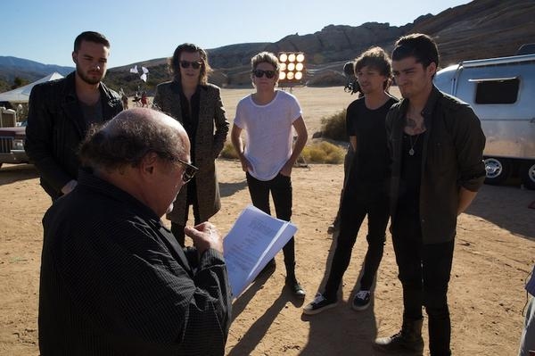 Photo Flash: Danny DeVito Collaborates With One Direction for Latest Music Video 