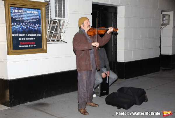 Photo Coverage: Sting & LAST SHIP Perform 'All Night Long' at the Stage Door Image