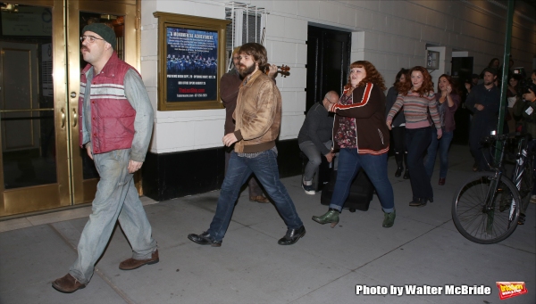Photo Coverage: Sting & LAST SHIP Perform 'All Night Long' at the Stage Door Image