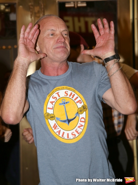 Photo Coverage: Sting & LAST SHIP Perform 'All Night Long' at the Stage Door Image