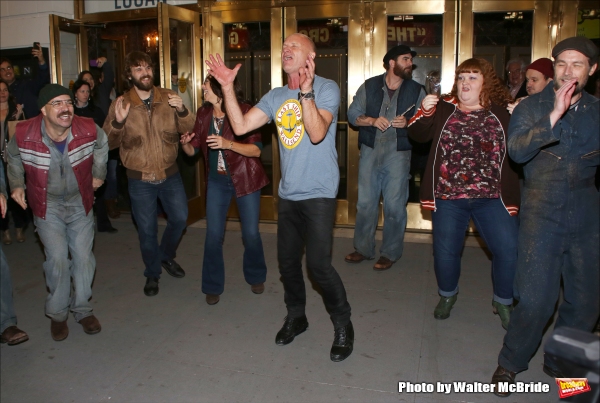 Photo Coverage: Sting & LAST SHIP Perform 'All Night Long' at the Stage Door Image