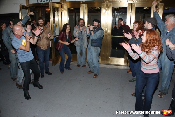 Photo Coverage: Sting & LAST SHIP Perform 'All Night Long' at the Stage Door Image