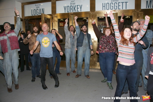 Photo Coverage: Sting & LAST SHIP Perform 'All Night Long' at the Stage Door Image