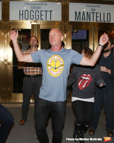 Photo Coverage: Sting & LAST SHIP Perform 'All Night Long' at the Stage Door Image