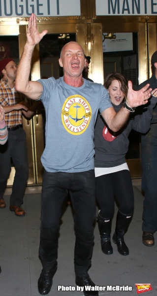 Photo Coverage: Sting & LAST SHIP Perform 'All Night Long' at the Stage Door Image