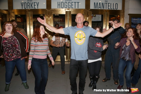 Photo Coverage: Sting & LAST SHIP Perform 'All Night Long' at the Stage Door Image