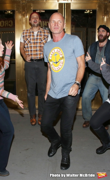 Photo Coverage: Sting & LAST SHIP Perform 'All Night Long' at the Stage Door Image