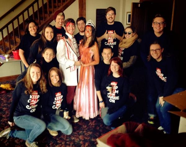 Photo Flash: Saturday Intermission Pics October 11 - Part 2 - CINDERELLA & NEWSIES Tours Share First #SIP, and More! Image