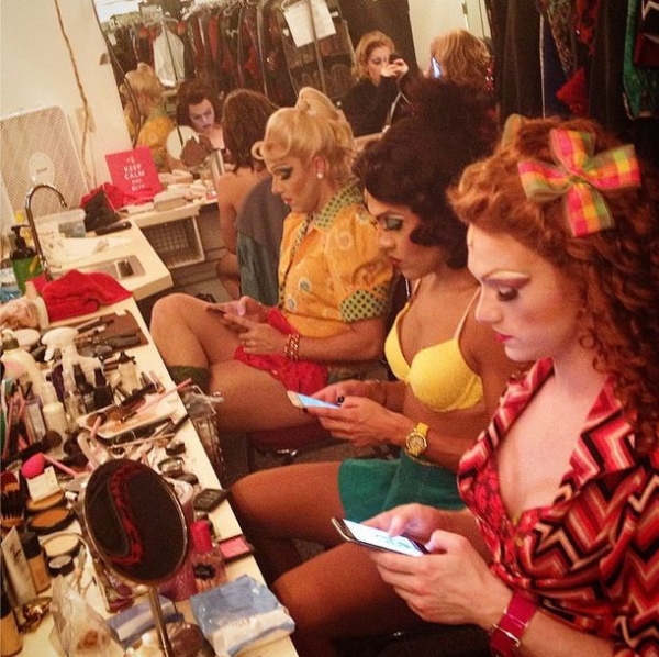 Photo Flash: Saturday Intermission Pics October 11 - Part 2 - CINDERELLA & NEWSIES Tours Share First #SIP, and More! Image