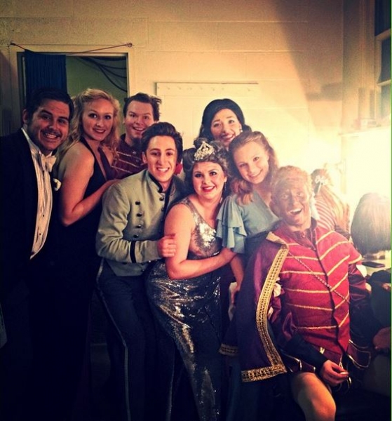 Photo Flash: Saturday Intermission Pics October 11 - Part 2 - CINDERELLA & NEWSIES Tours Share First #SIP, and More! Image