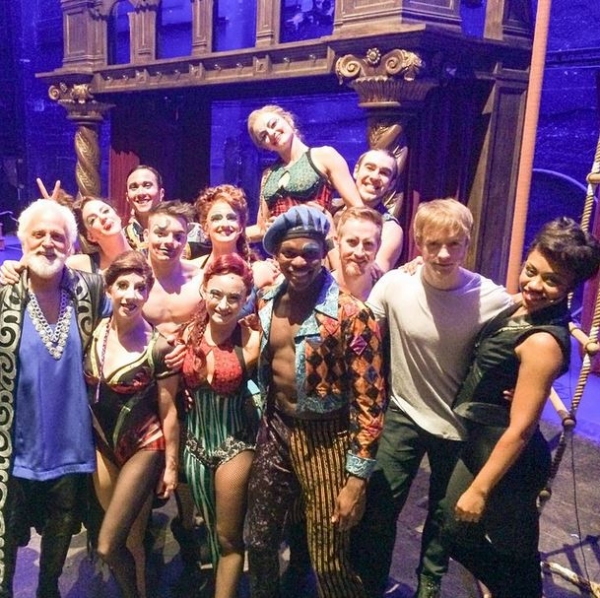 Photo Flash: Saturday Intermission Pics October 11 - Part 2 - CINDERELLA & NEWSIES Tours Share First #SIP, and More! Image