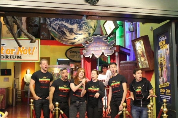 Photo Flash: Cast of BEDBUGS!!! Performs in Times Square Image